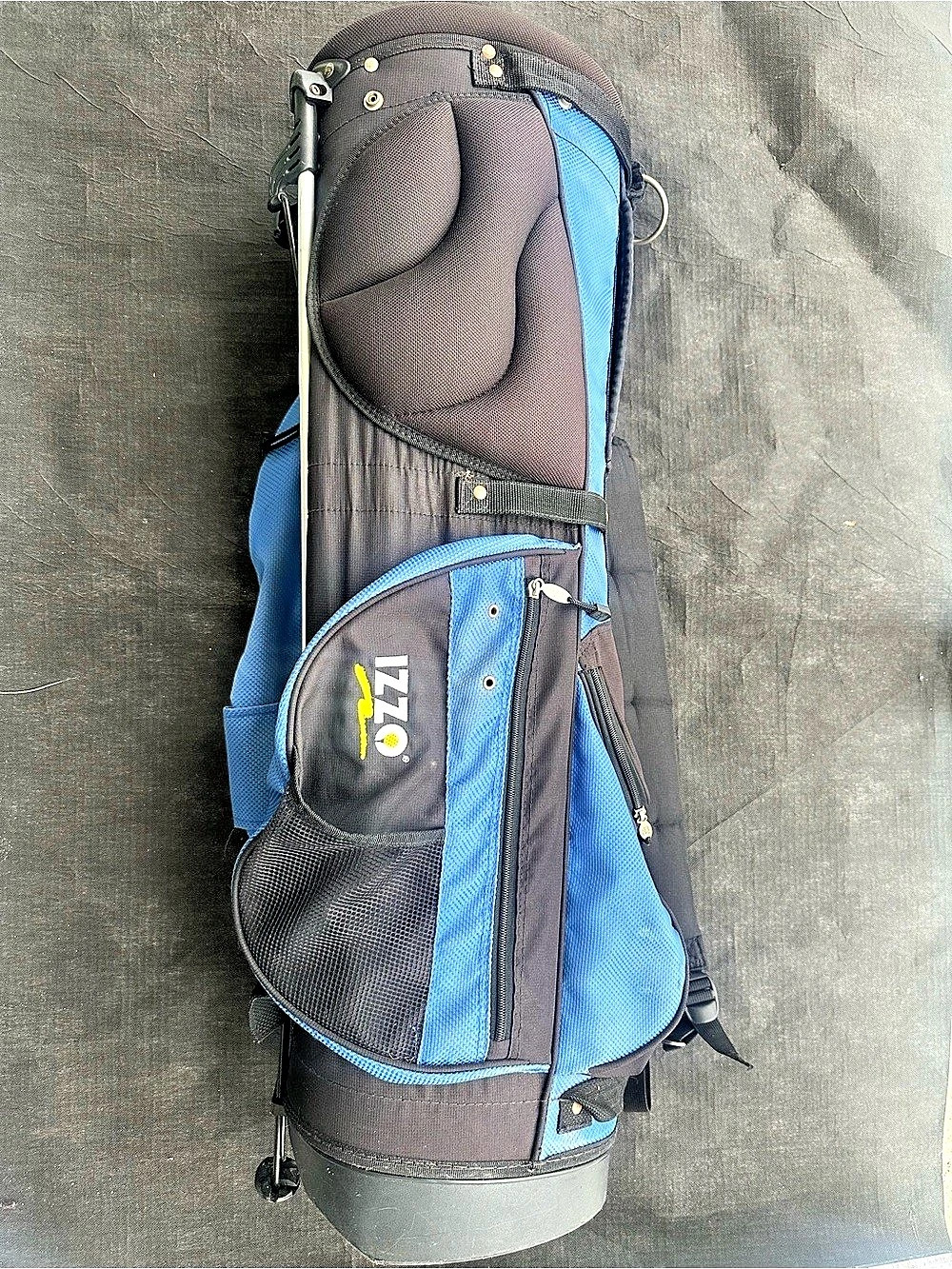 IZZO Golf Bag in Blue & Black